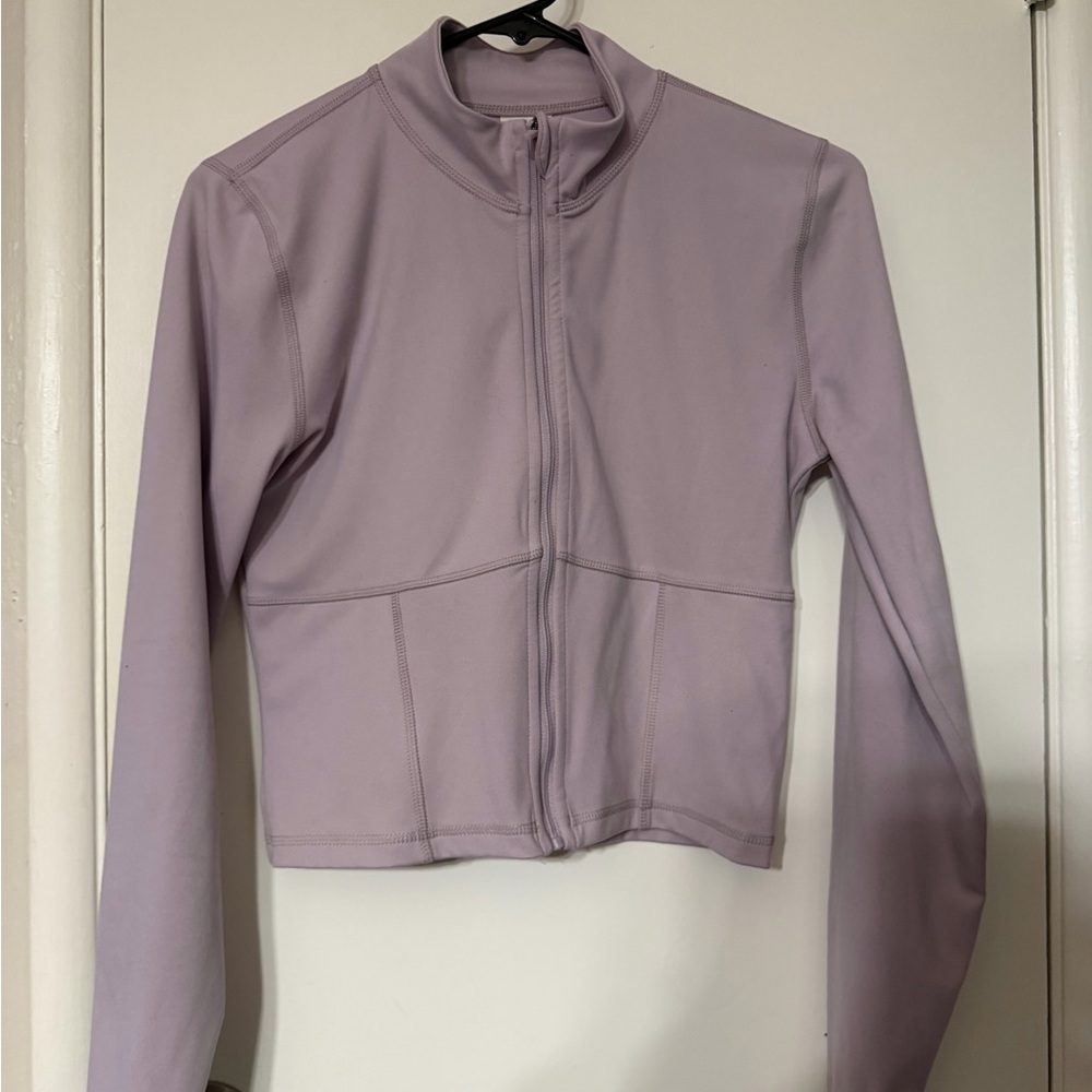 Victoria's Secret Lavender Zip-Up Sweater